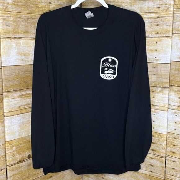 GILDAN ULTRA COTTON BLUE PETE'S VIRGINIA BEACH WATERFOWL UNISEX CREWNECK TEE - Picture 2 of 2